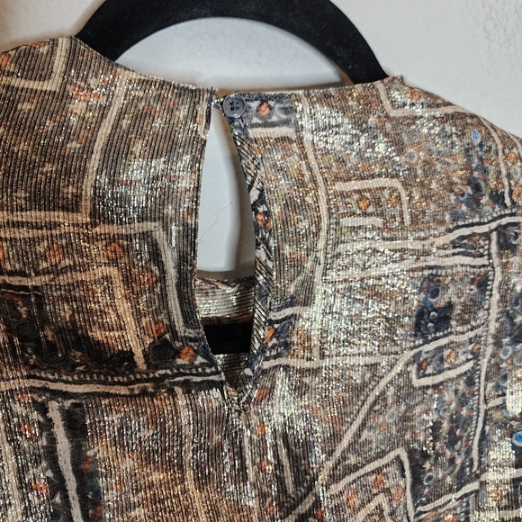 NWT Isabel Marant × H&M Silk mini dress. Cutout elastic back. Size 4. - Picture 8 of 17